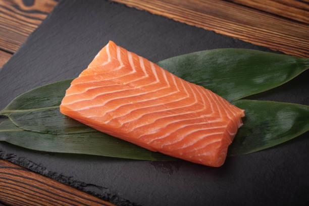 istock japanese raw sashimi salmon block 1181263202