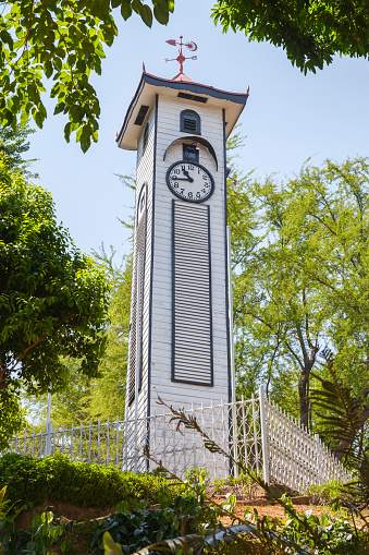 The Atkinson Clock Tower. It is the oldest standing structure in Kota Kinabalu, Sabah, Malaysia