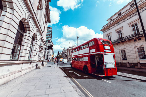 istock Public London Transportation On The Streets 1181269487