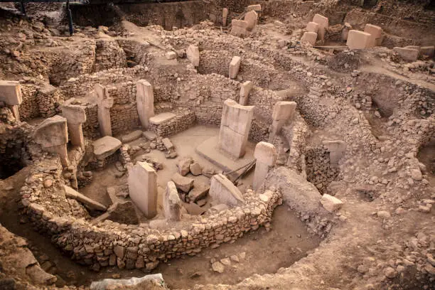 Gobeklitepe The Oldest Temple of The World is an UNESCO World Heritage Site in Sanliurfa City Turkey