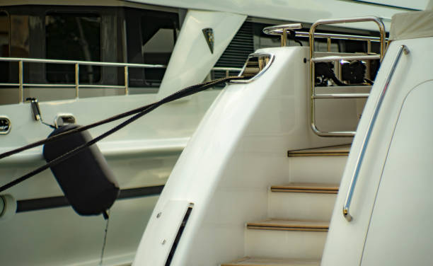 istock Luxury yacht, detail 1181276754
