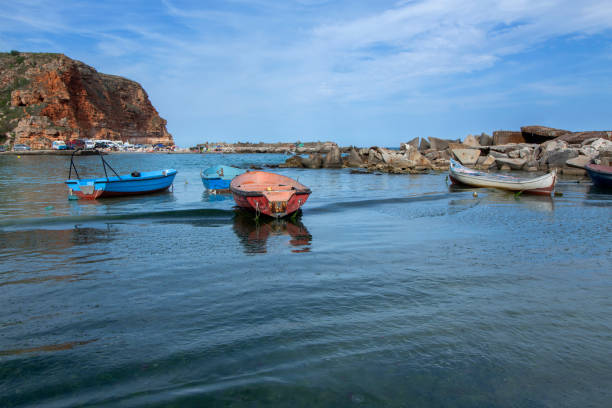 istock Seascape with boats. 1181278819