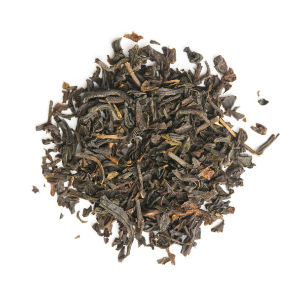 istock Dried black tea leaves. 1181279084