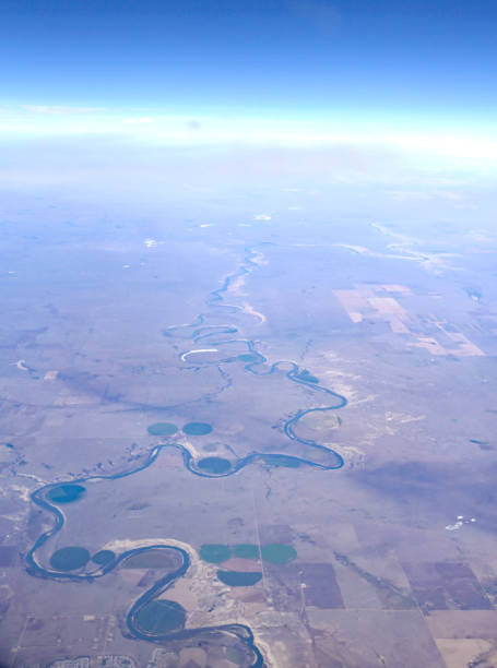 istock Aerial View of South Saskatchewan River, Alberta, Canada 1181310976