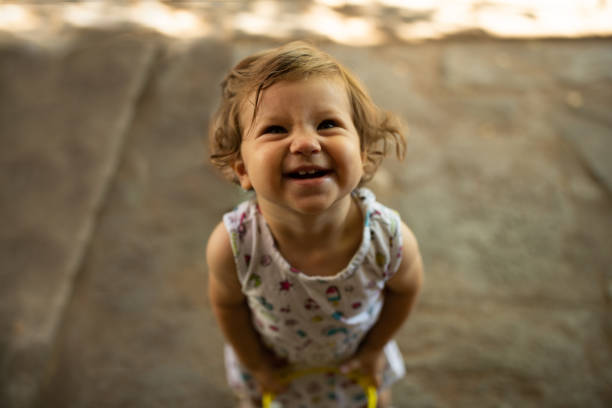 Beautiful smiling baby