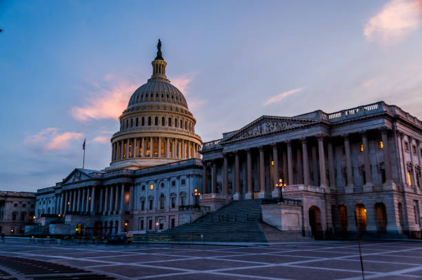istock Capital at Dusk 1181326462