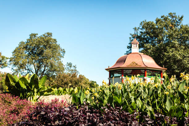 The Dallas Arboretum and Botanical Garden Garden arboretum stock pictures, royalty-free photos & images