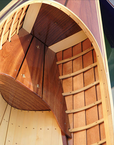 istock Classic Wood Canoe 118133279