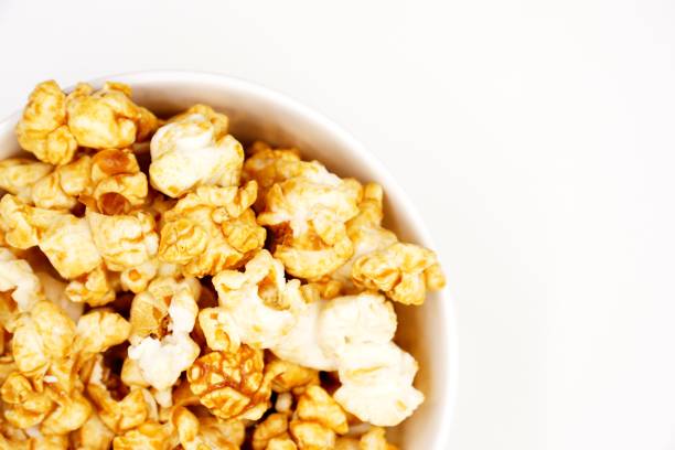 istock Caramel popcorn, a tasty snack 1181335086