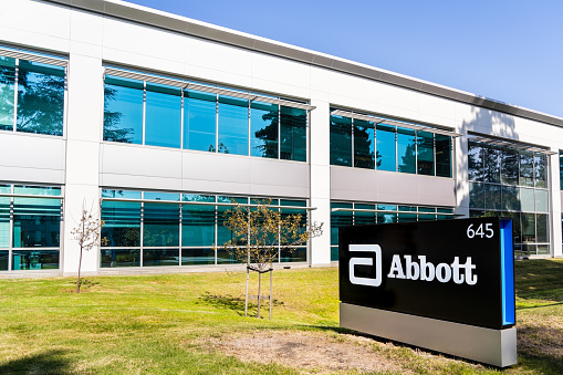 Oct 15, 2019 Sunnyvale / CA / USA - Abbott Laboratories headquarters in Silicon Valley; Abbott Laboratories is an American medical devices and health care company