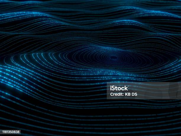 Line Technology Particles Particle Line Technology Background Footage Stock Photo - Download ...