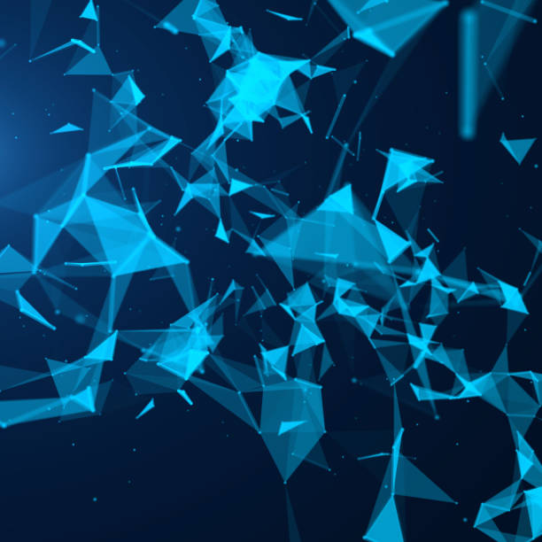 istock Particle Line Technology Background Footage 1181351559