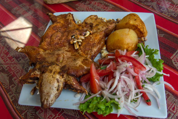istock Guinea pig (cuy) - the main delicacy in Peru 1181353518