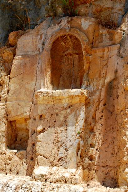 istock Statue niches- Sanctuary of Pan 1181357175