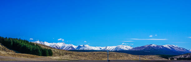 istock tekapo lake city 1181360320