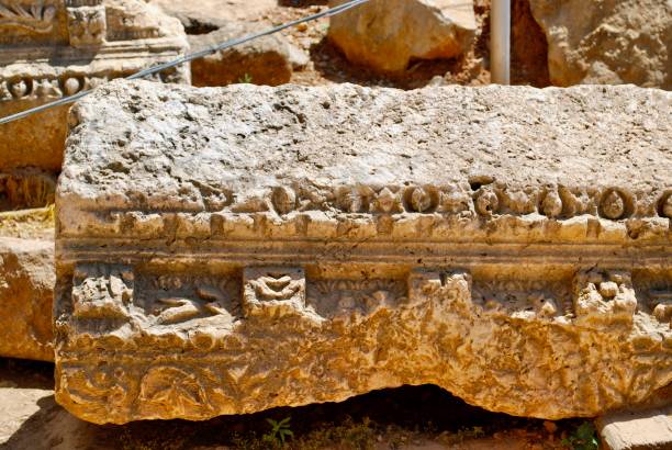 istock Decorative building stone-Temple of Pan 1181363840