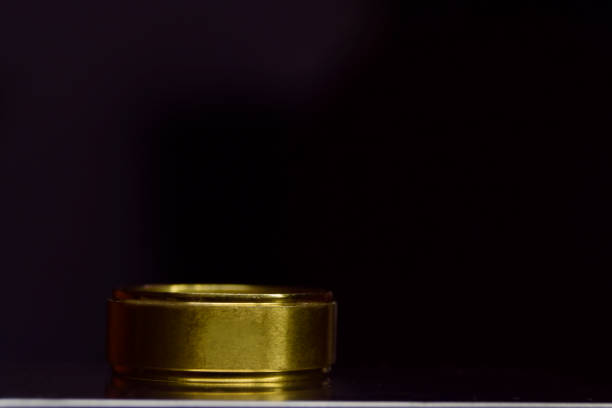 istock Gold rings that are expensive and rare 1181366718