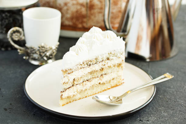 istock tiramisu cake with coffee. selective focus. 1181369474