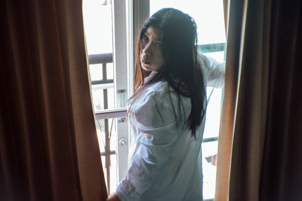istock Beautiful Thai girl on her bed 1181377288