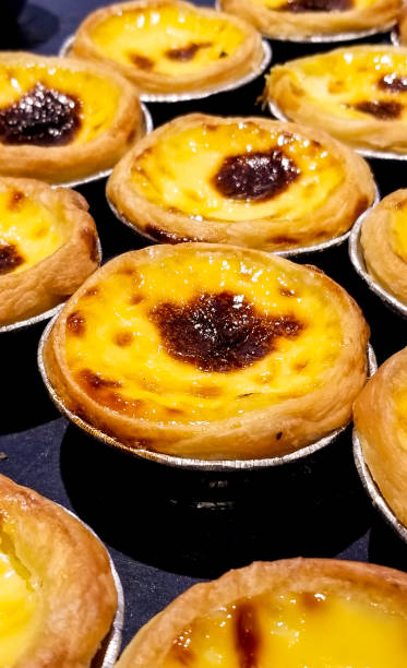istock pastel de nata Portuguese custard tarts 1181380297