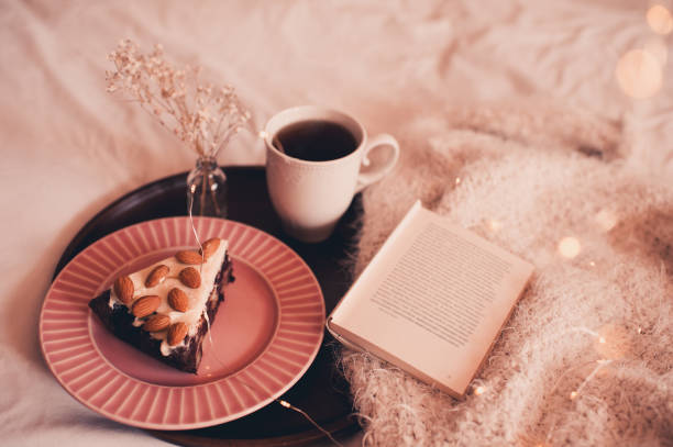 istock Cup of tea with pie 1181381882