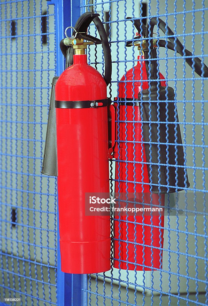 Feuerlöscher - Lizenzfrei Berühren Stock-Foto