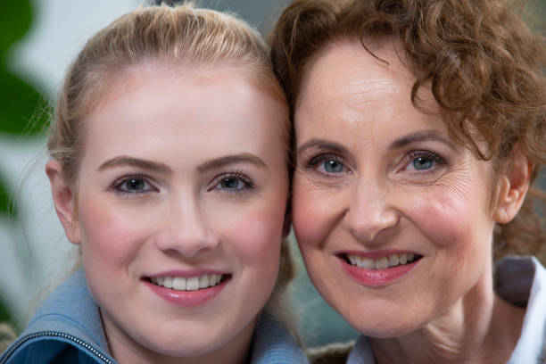 istock Smiling mother with  daughter. 1181383433