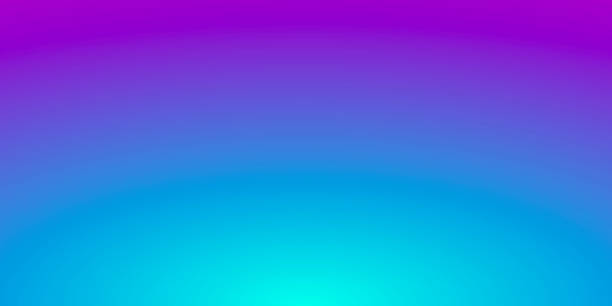 Abstract blurred background - defocused Blue gradient Modern and trendy abstract background with a defocused and blurred gradient, can be used for your design, with space for your text (colors used: Turquoise, Blue, Purple, Pink). Vector Illustration (EPS10, well layered and grouped), wide format (2:1). Easy to edit, manipulate, resize or colorize. neon turquoise stock illustrations