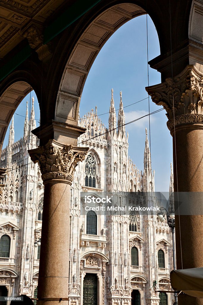 Cattedrale di Milano - Foto stock royalty-free di Ambientazione esterna