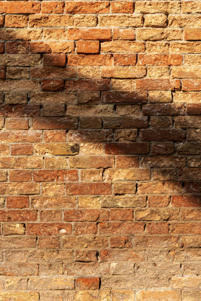 istock Ancient brick wall in Venice Italy - Background 1181392680