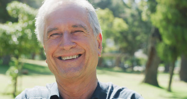 istock Why not smile when you've had a fulfilling life? 1181395085