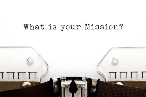 istock What Is Your Mission Typewriter Concept 1181395513