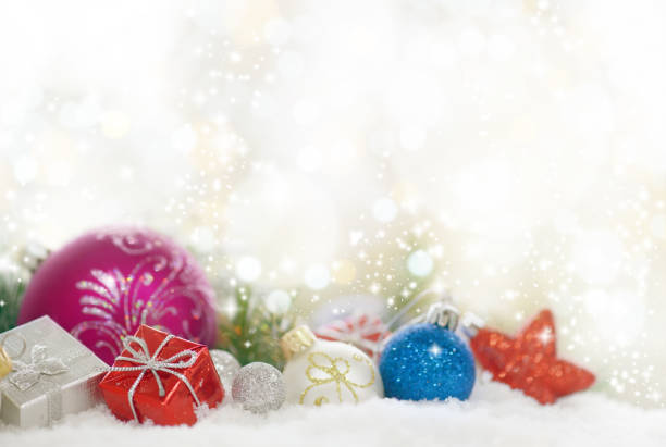 istock Christmas decoration and christmas present 1181406579
