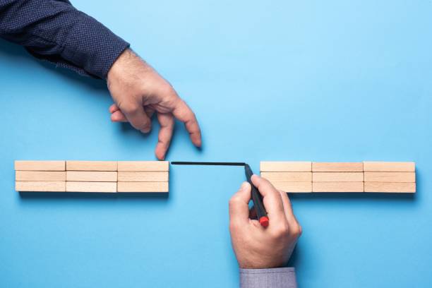 istock Career Planning, support, challenge and Success Concept. Businessman Getting Help Achieving Goals. 1181406614