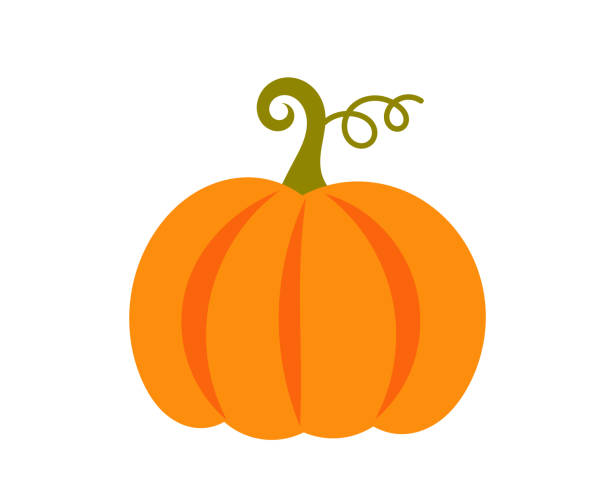 ilustraciones, imágenes clip art, dibujos animados e iconos de stock de icono de calabaza. - october vegeterian food vegetable