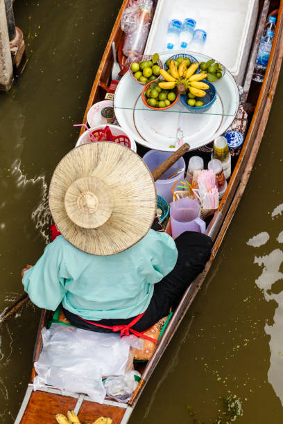 istock Bangkok floating market tour 1181408575