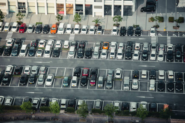 istock Vehicle and bird's eye view 1181412637