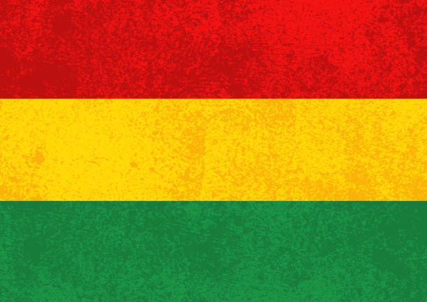 istock Flag of Reggae with old grunge texture 1181413160