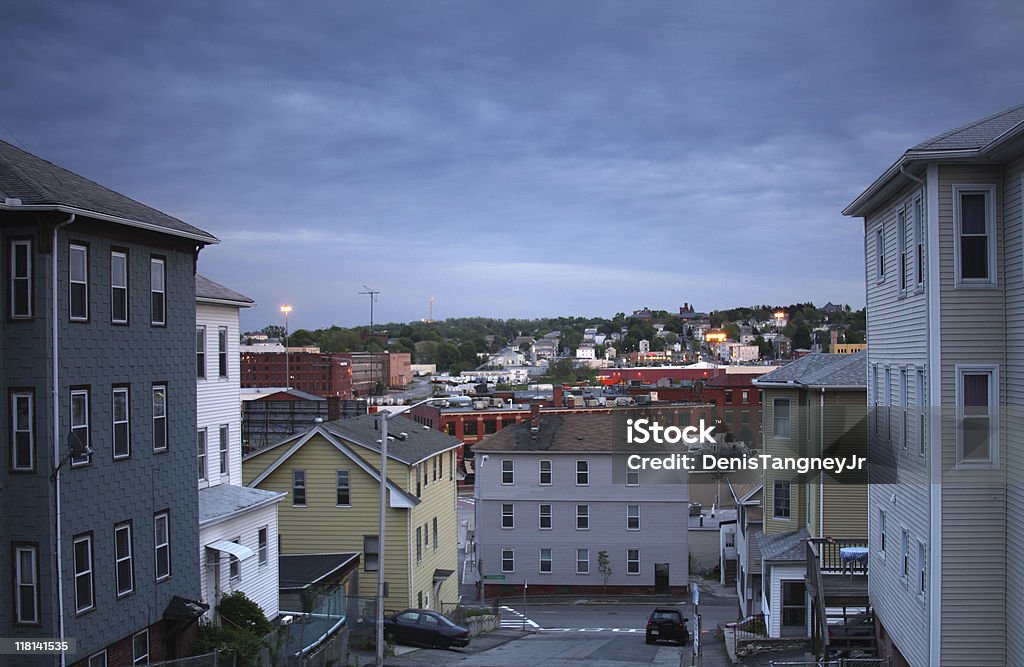 Nieghborhood urbano - Royalty-free Massachusetts Foto de stock