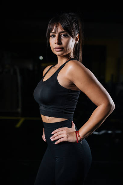 istock Sexy fitness model 1181421806