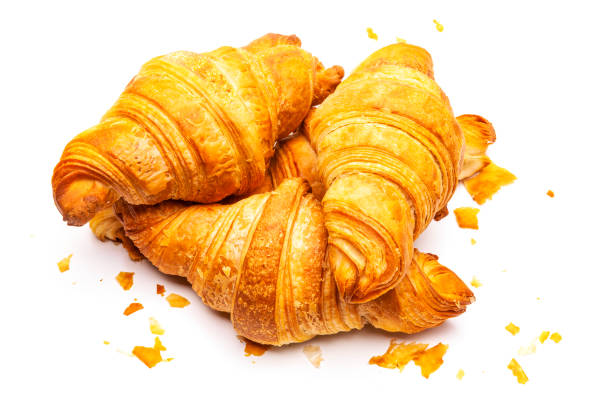 istock French croissants isolated on white background 1181423056