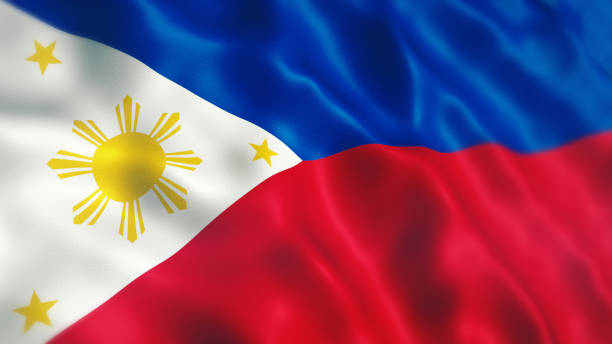 istock Philippines Flag Depth Of Field 1181423655