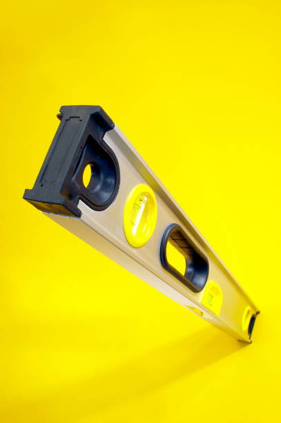 istock Cutout of a spirit level 1181423704