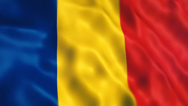 istock Romania Flag Depth Of Field 1181423729