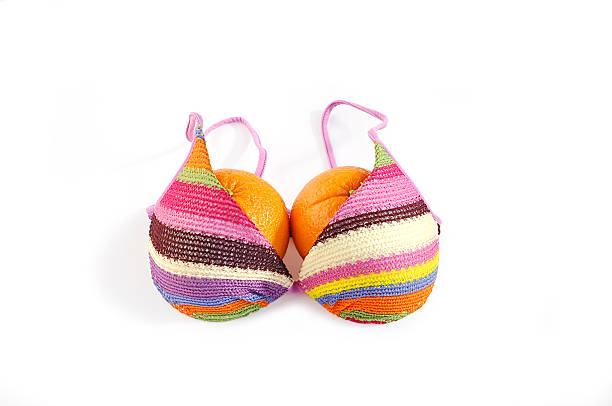 istock Swimwear with two oranges. 118143198