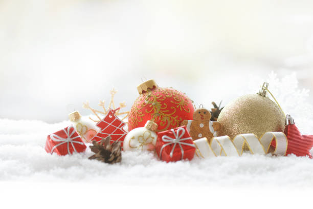 istock Christmas decoration and christmas present 1181433402