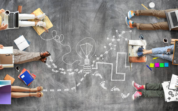 istock Teamwork of the staff, creative and friendly atmosphere 1181443617