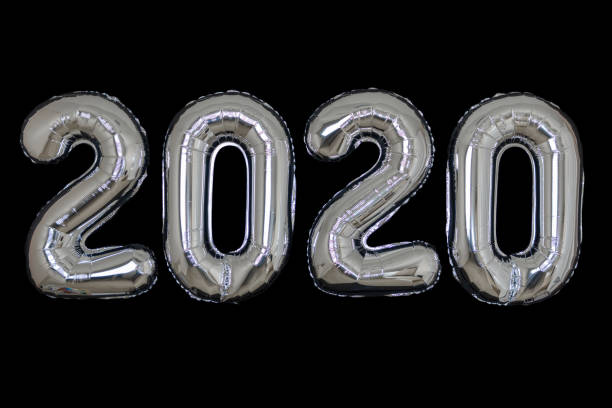 istock Happy new year 2020 balloons silver 1181445948