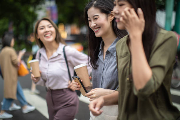 istock Moving down the street in good mood 1181446684
