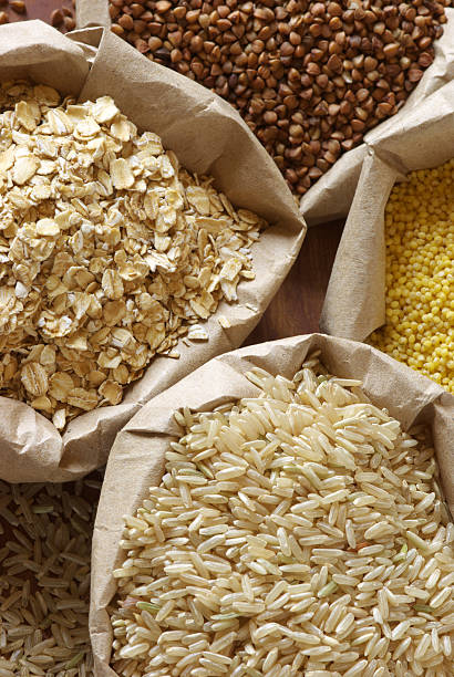 istock Various cereals in bags 118144894